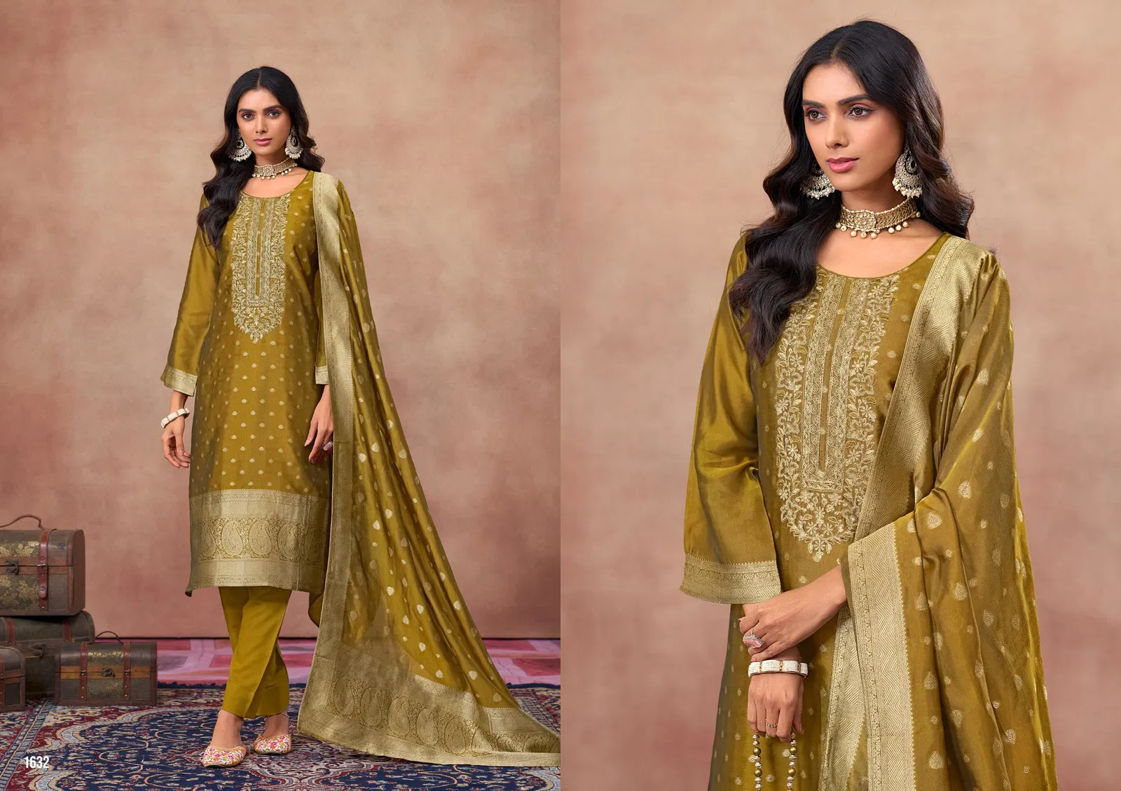 Griva By Ibiza Banglory Silk Embroidery Designer Salwar Kameez Orders In India